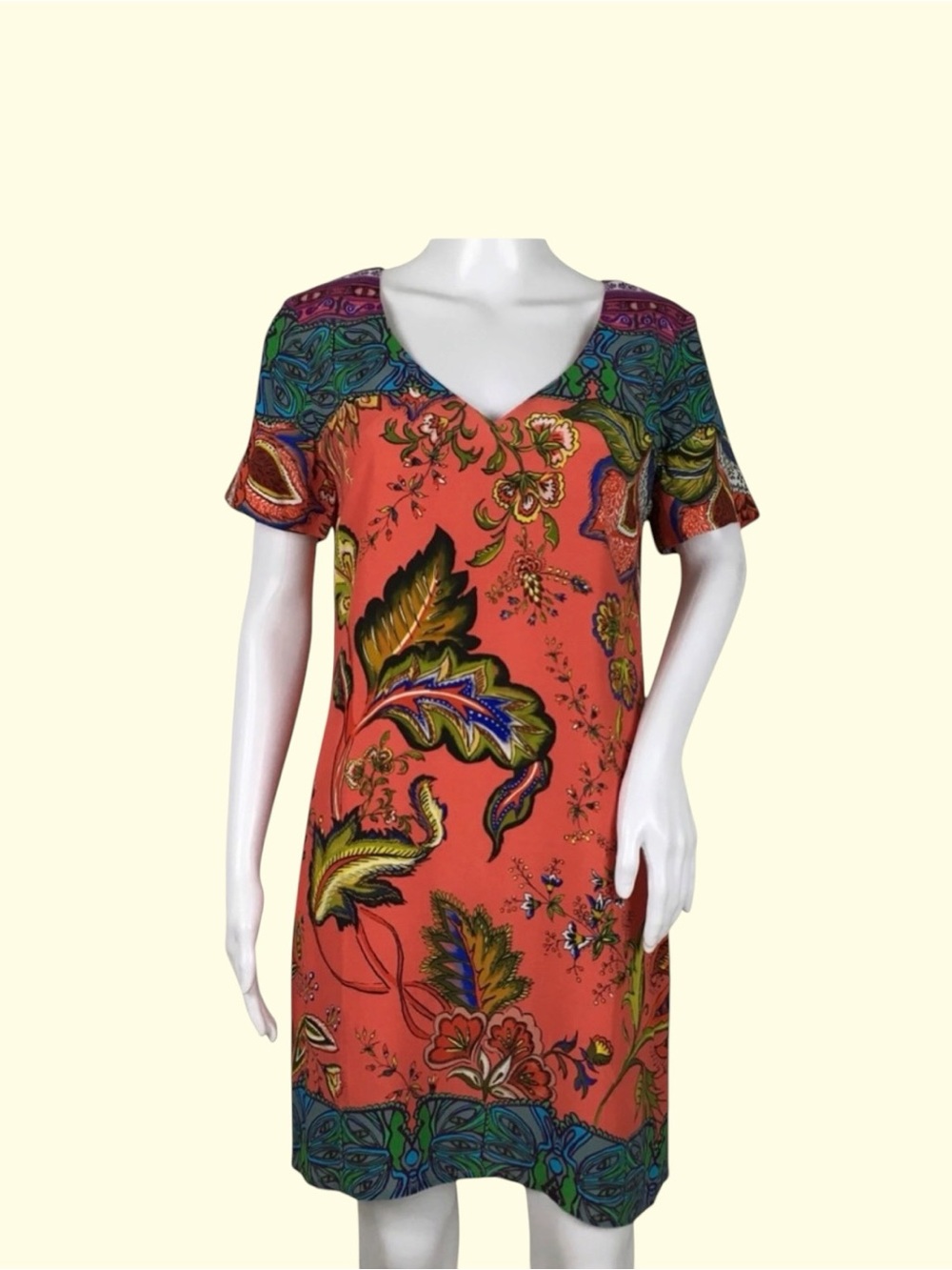 Desigual Multicolor Asymmetrical Dress Women’s Size 40